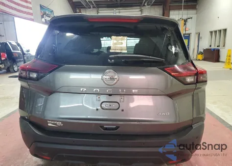 2021 Nissan Rogue S из США, поврежденный, VIN 5N1AT3AB9MC696466